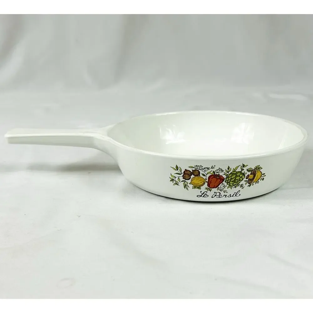 Corning Ware Spice Of Life Set of 2 Pans & 1 Lid USA P-82 P-83